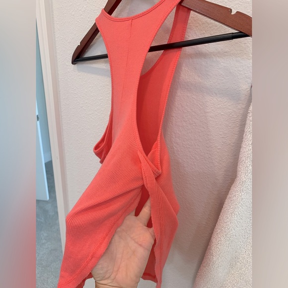 Free People Coral Tank Top Size XS NWOT - Picture 3 of 7